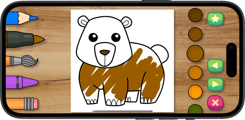 iOS & iPadOS App Coloring for Kids