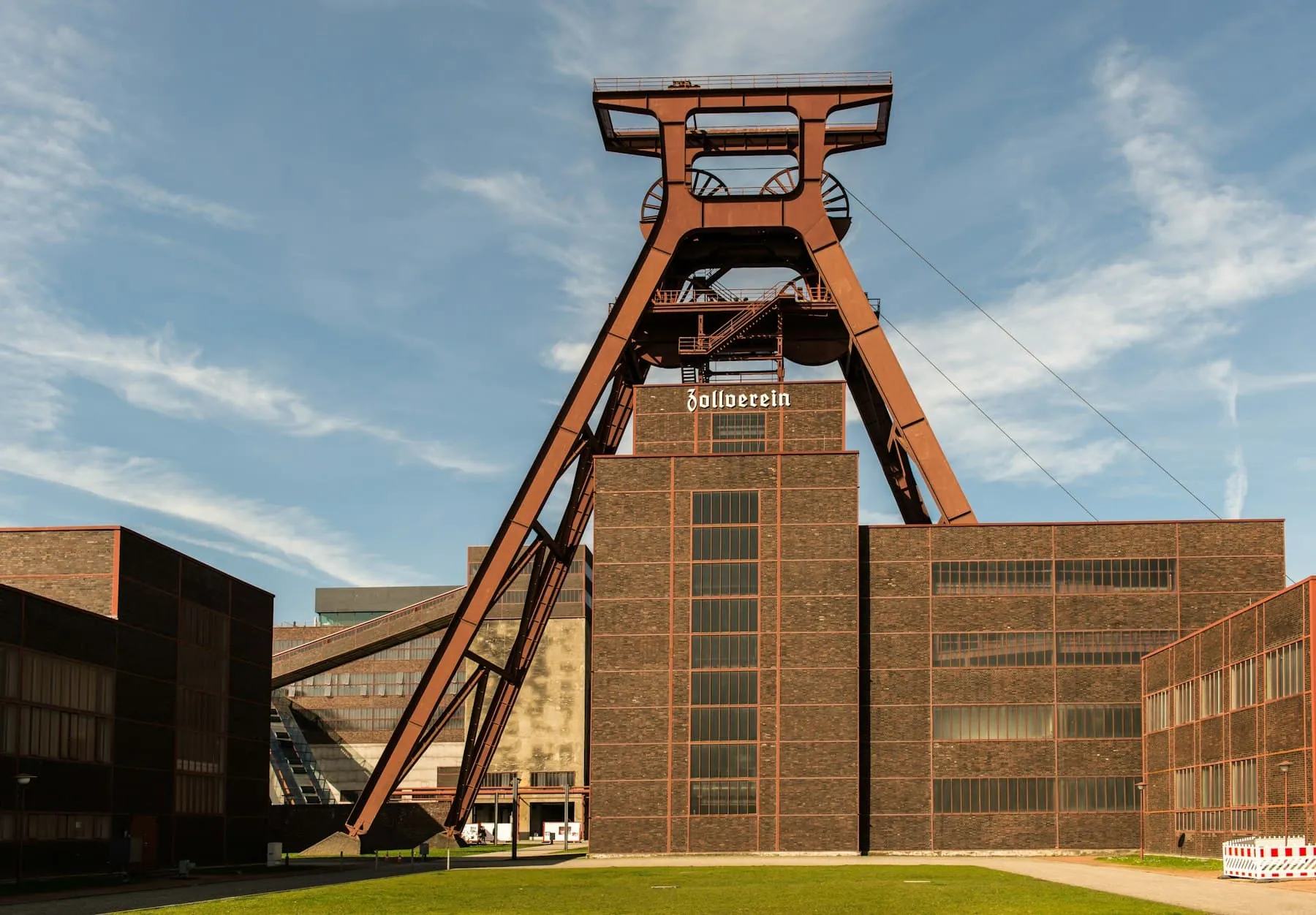 Doppelbock-Fördergerüst der Zeche Zollverein in Essen